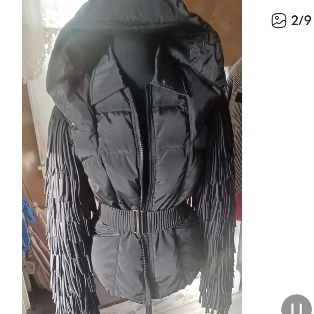 BALMAIN Hooded Fringe Jacket - Picture 11 of 14